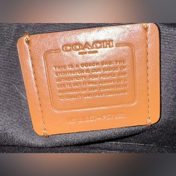 Coach Lyla EUC dual zip violet floral crossbody - Picture 7 of 8